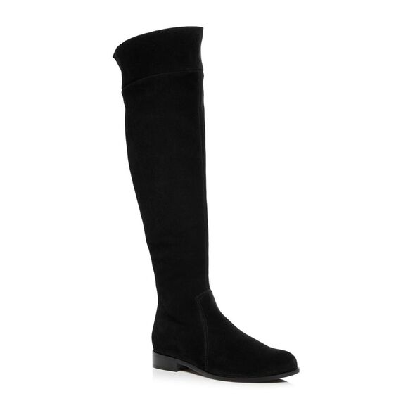 LA CANADIENNE Womens Black Padded Secret Almond Toe Zip-Up Boots Shoes 6.5 M - Picture 1 of 3